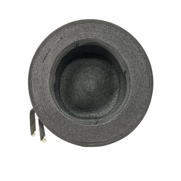 Vintage Top Hat Women\'s Black Straw main image 12